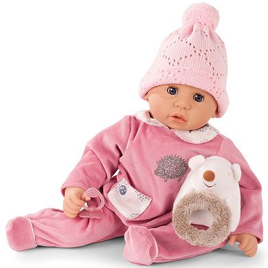 Gotz Cookie Hedgehog 19" Soft Baby Doll and Accessories