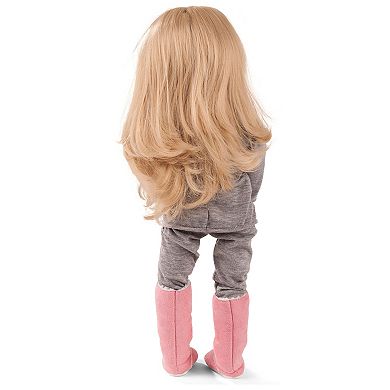 Gotz Happy Kidz Emily Goes to the Cinema Doll 19" Multi-Jointed Standing Doll Playset