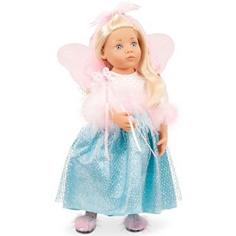 Gotz Marie 19.5" Happy Kidz Poseable Vinyl Multi-Jointed Baby Doll and Accessories with Hair to Wash & Style