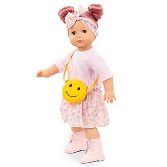 Gotz Precious Day Leni 18" Soft Body Baby Doll and Accessories with Hair to Wash & Style