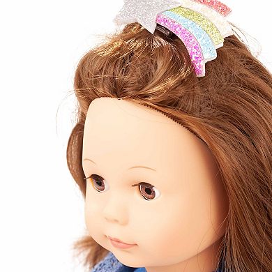 Gotz Precious Day Elisabeth My Star 18" Posable Standing Baby Doll and Accessories with Hair to Wash & Style