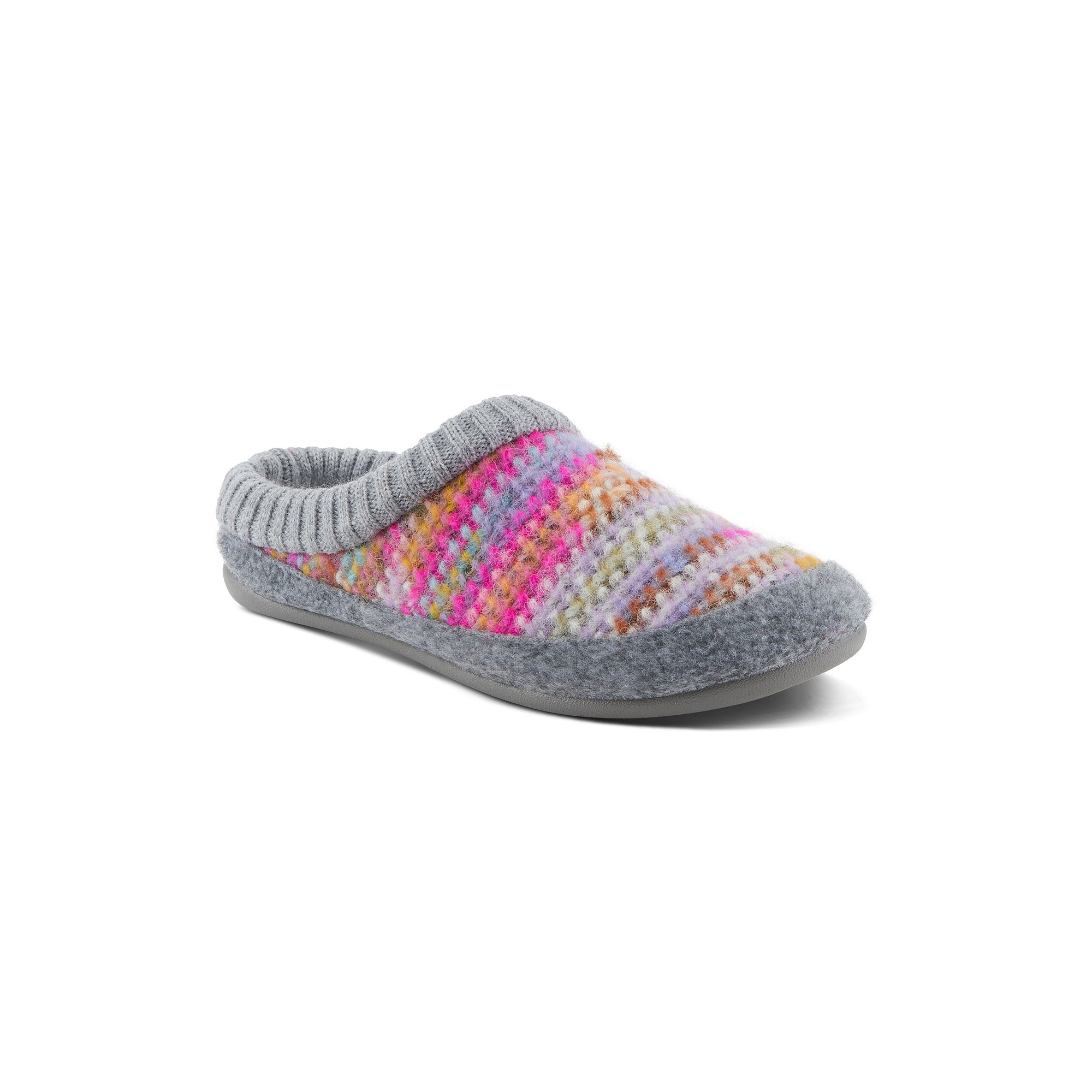Flexus by Spring Step Gelina Womens Wool Slippers, Size: 36, Pink Team