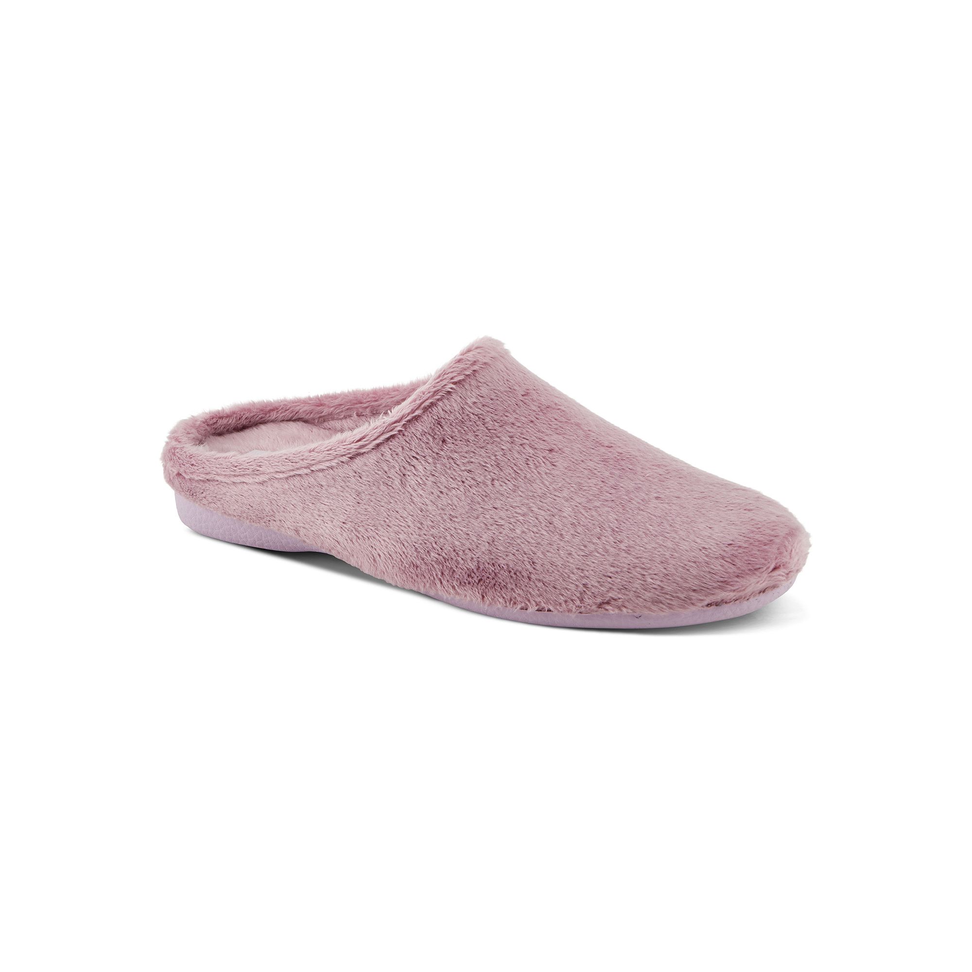 Flexus by Spring Step Womens Inaba Velour Slippers, Size: 36, Pink