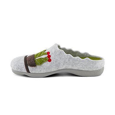 Flexus by Spring Step Women's Happycactus Wool Slippers