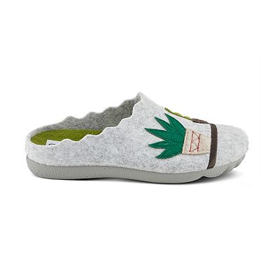 Flexus by Spring Step Women's Happycactus Wool Slippers