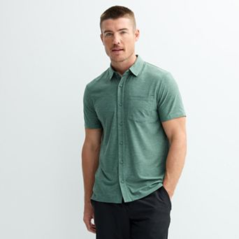 Men's FLX Wander Button Down Polo