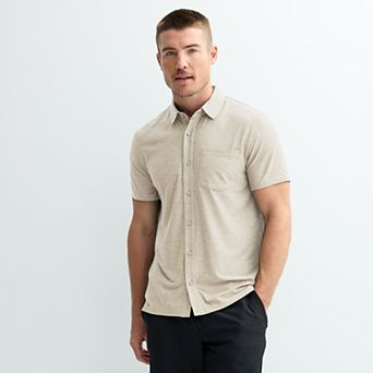 Men's FLX Wander Button Down Polo