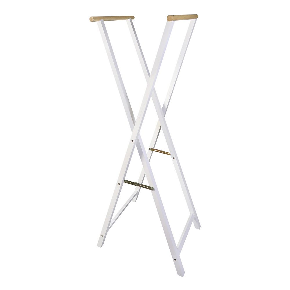Casual Home Wood Folding Clothing Garment Rack