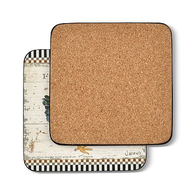 Pimpernel On The Farm Coasters, Set Of 6