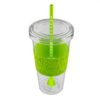 Copco Sierra 2-pack 24 Oz. Iced Beverage Tumbler Cup With Straw & Spill Resistant Lid