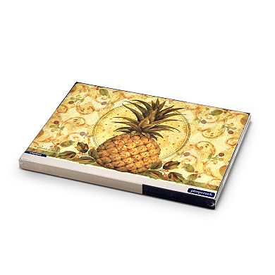 Pimpernel Golden Pineapple Placemats, Set Of 4