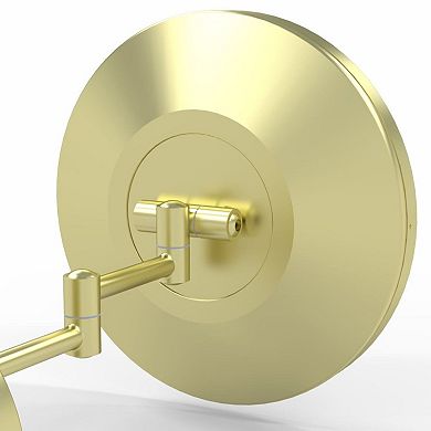 Aptations Kimball & Young Switchable Led Light Color Round Arm Magnified Wall Mirror