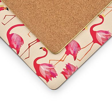 Pimpernel Sara Miller Flamingo Placemats, Set Of 4