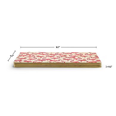 Pimpernel Sara Miller Flamingo Placemats, Set Of 4