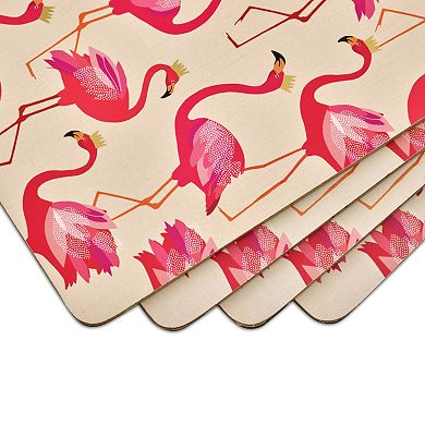 Pimpernel Sara Miller Flamingo Placemats, Set Of 4
