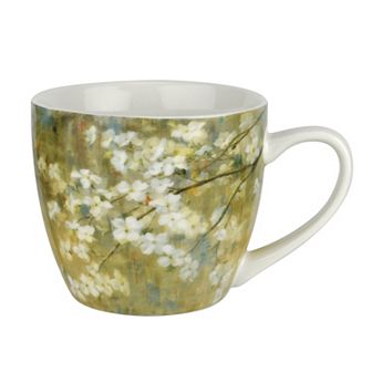 Pimpernel Dogwood In Spring Mug, 16 Oz