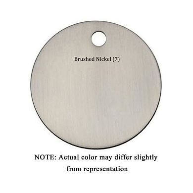 Aptations Kimball & Young Single-sided Led Square Free Standing Vanity Mirror, Brushed Nickel