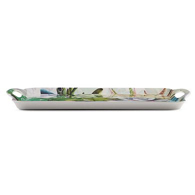 Pimpernel Succulents Melamine Large Handled Tray