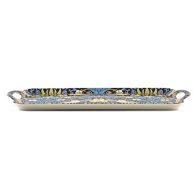 Pimpernel Morris & Co Strawberry Thief Melamine Large Handled Tray