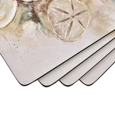 Pimpernel Beach Prize Placemats, Set Of 4