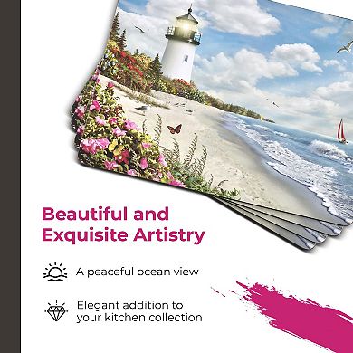 Pimpernel Rays Of Hope Placemats, Set Of 4