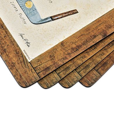 Pimpernel A History Of Golf Placemats, Set Of 4