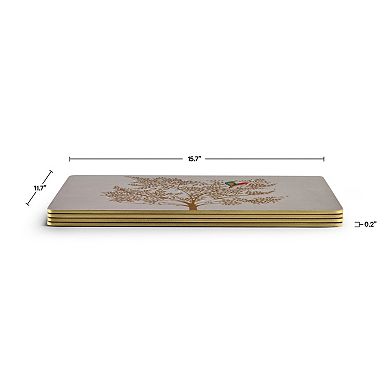Pimpernel Sara Miller Chelsea Placemats - Set of 4 Cork-Backed Table Mats
