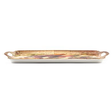 Pimpernel Abundant Fall Melamine Large Handled Tray