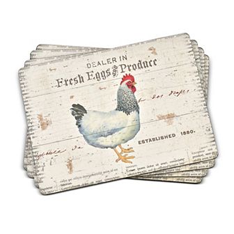 Pimpernel On The Farm Placemats, Set Of 4