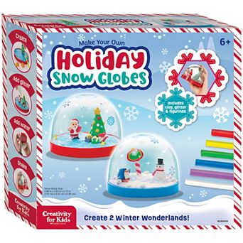 Creativity for Kids Make Your Own Holiday Snow Globes