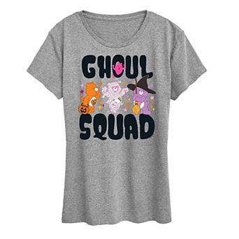 Women's Care Bears Halloween Ghoul Squad Graphic Tee