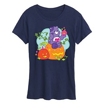 Women's Care Bears Halloween Pumpkin Graphic Tee