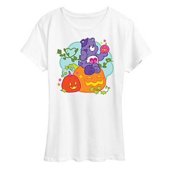 Women's Care Bears Halloween Pumpkin Graphic Tee