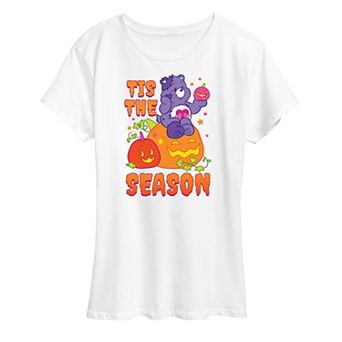 Women's Care Bears Halloween Tis The Season Graphic Tee