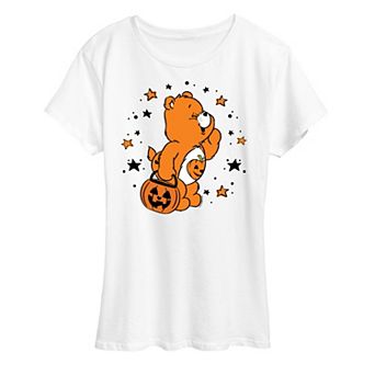 Women's Care Bears Halloween Trick Or Sweet Graphic Tee