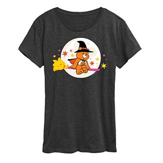 Women's Care Bears Halloween Witch Graphic Tee