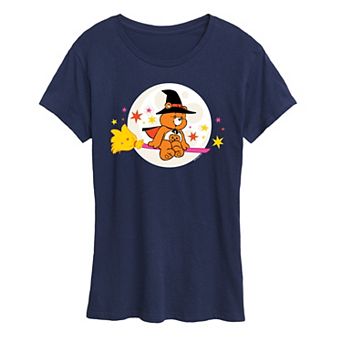 Women's Care Bears Halloween Witch Graphic Tee