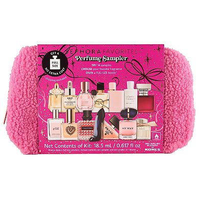 Sephora Favorites Perfume Sampler Set With Redeemable Voucher