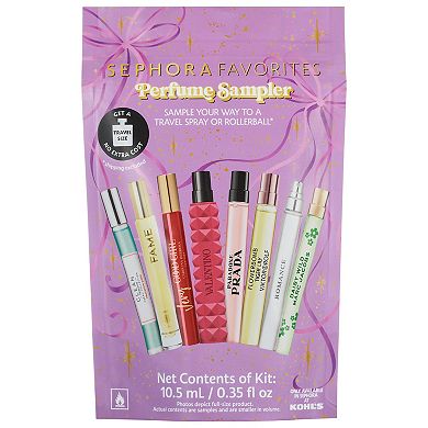 Sephora Favorites Travel Spray Perfume Sampler Set With Redeemable Voucher