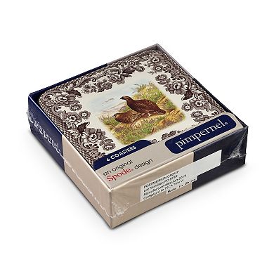 Pimpernel Woodland Coasters, Set Of 6