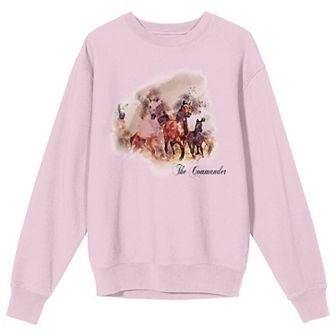 Juniors' The Commander Wild Horses Graphic Sweatshirt