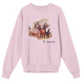Juniors' The Commander Wild Horses Graphic Sweatshirt