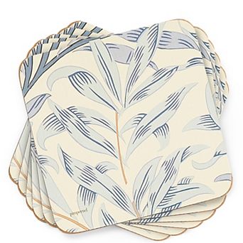 Pimpernel Morris & Co Willow Bough Blue Coasters, Set Of 6