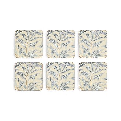 Pimpernel Morris & Co Willow Bough Blue Coasters, Set Of 6