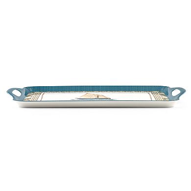 Pimpernel Coastal Breeze Melamine Large Handled Tray