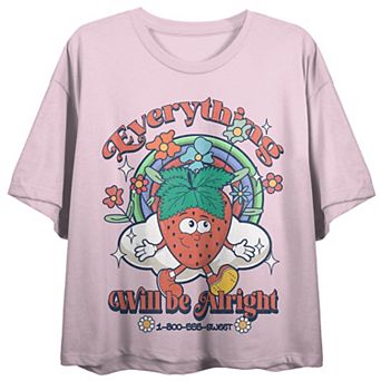 Juniors' Everything Will Be Alright Graphic Tee
