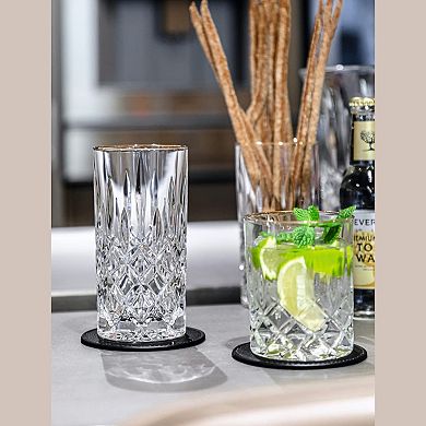 Nachtmann Noblesse Gold Long Drink Glass, Set Of 2