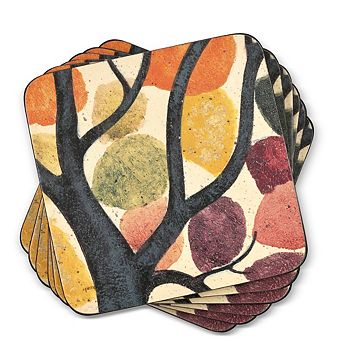 Pimpernel Dancing Branches Coasters, Set Of 6