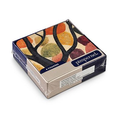 Pimpernel Dancing Branches Coasters, Set Of 6