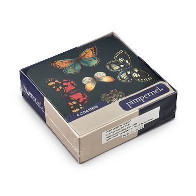 Pimpernel Botanic Garden Harmony Coasters, Set Of 6